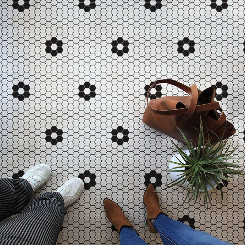 260×300mm Parquet Hexagon Mosaic