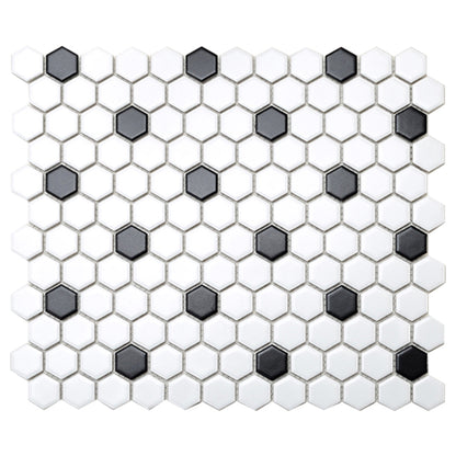 260×300mm Parquet Hexagon Mosaic